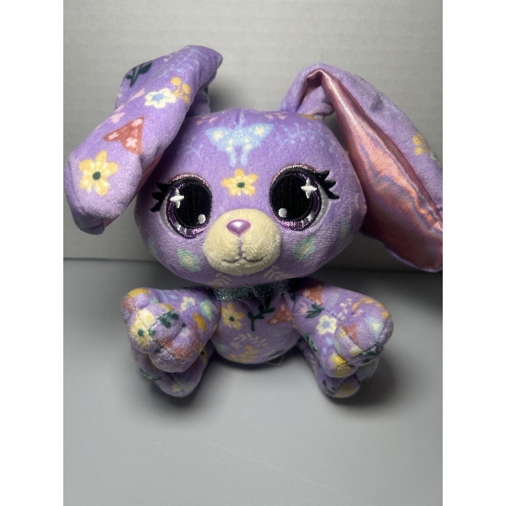 Gund P.Lushes Pets Violette Hopps Bunny Rabbit Purple Plush 2024 Spin Master New